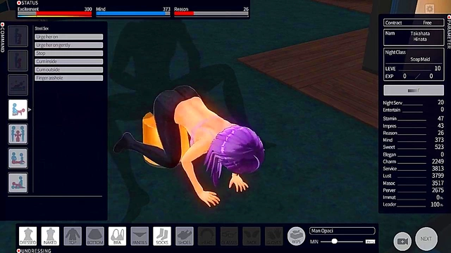 Horny 3D Maid Receives Intense Dual Penetration In Anime Night Scene