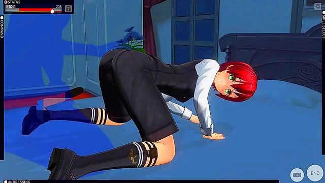 Sexy 3D Anime Maid Seduces With Steamy Game Action & Hentai Fun