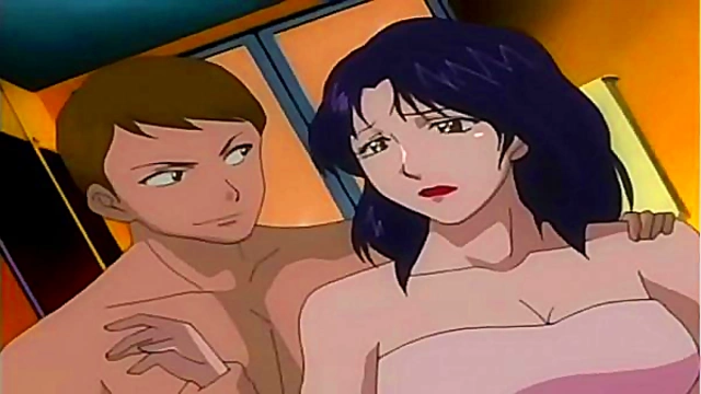 Big-Titted Teacher Surprises Step-Sister With Uncensored Anime Blowjob&Cumshot