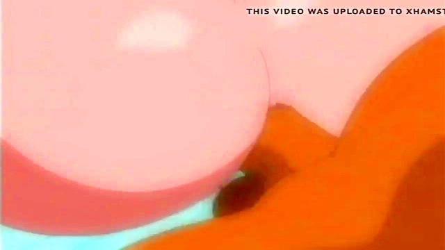 Big-Titted Teacher Surprises Step-Sister With Uncensored Anime Blowjob&Cumshot