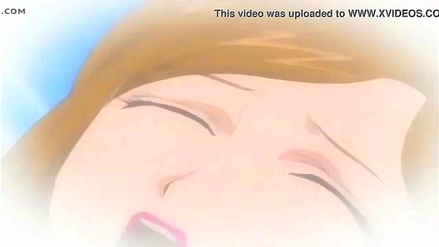 Big-Titted Teacher Surprises Step-Sister With Uncensored Anime Blowjob&Cumshot