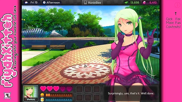 Seductive Ms. High And Mighty Takes On HuniePop Dating Sim Adventure