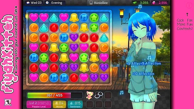 HuniePop Gamer Girl Seduces You in Erotic Dating Sim Adventure