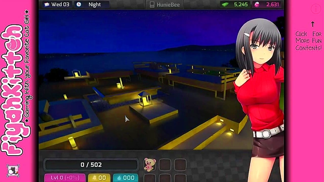 HuniePop Gamer Girl Seduces You in Erotic Dating Sim Adventure