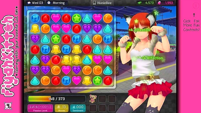 HuniePop Gamer Girl Seduces You in Erotic Dating Sim Adventure