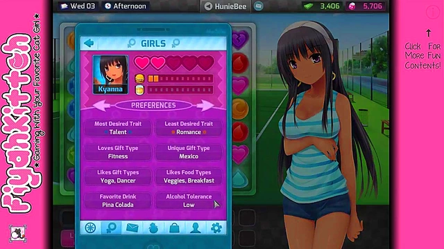 HuniePop Gamer Girl Seduces You in Erotic Dating Sim Adventure