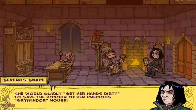 Hermione Sluts It Up for Snape in Akaburu's Anime Witch Trainer Cosplay Fantasy