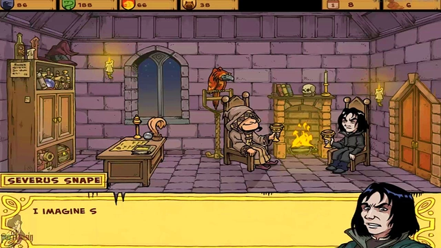 Hermione Sluts It Up for Snape in Akaburu's Anime Witch Trainer Cosplay Fantasy