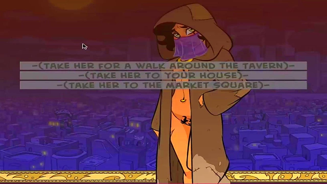 Hot Disney Princess Jasmine Sucks Dick in Sexy Anime Adventure