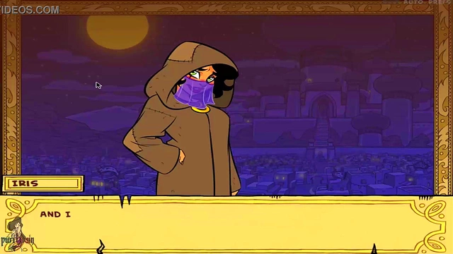 Hot Disney Princess Jasmine Sucks Dick in Sexy Anime Adventure