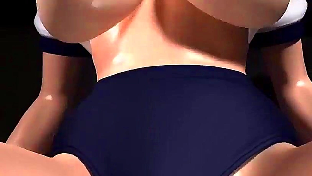 Horny 3D Anime Girl Gives Intense FootJob To Umemaro