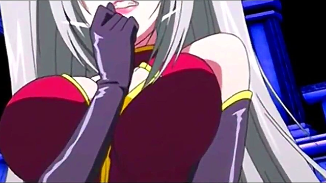 Hot Anime Princess Hime Gives Boquete To Monster In Sexy Taimanin Scene