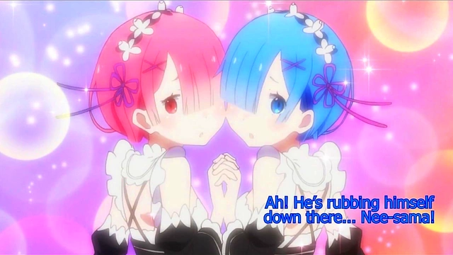 Rem and Ram JOI – Anime Twins Guide You To Ecstatic Pleasure