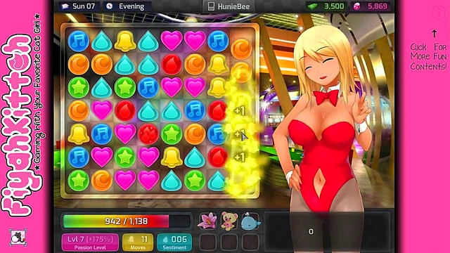 HuniePop Game Sim – Cute Anime Girl Dating walkthrough for Excited Gamers