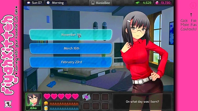 HuniePop Game Sim – Cute Anime Girl Dating walkthrough for Excited Gamers