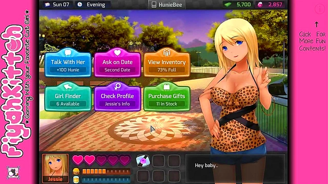 HuniePop Game Sim – Cute Anime Girl Dating walkthrough for Excited Gamers