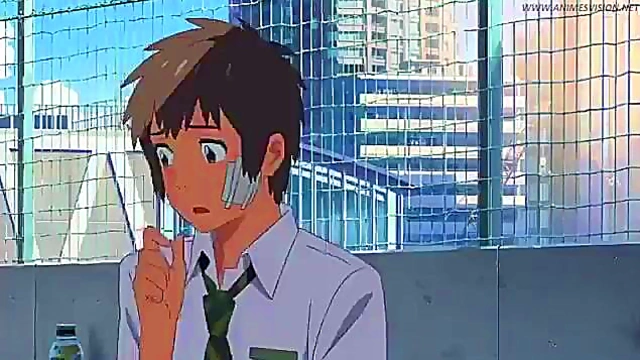 Dubbed Your Name – Anime Couple Engages in Very Tasty Intimacy Session