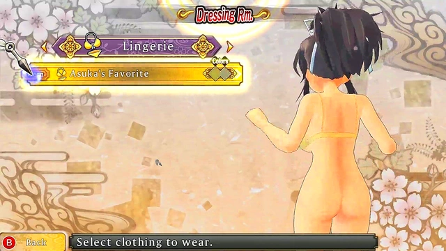 Big-Titted Senran Kagura Girls Get Naked for Uncensored Hentai Fun
