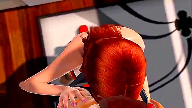 Huge-Titted MILF Wife Gets Hardcore Anime blowjob & Fuck In 3D Sex Fantasy