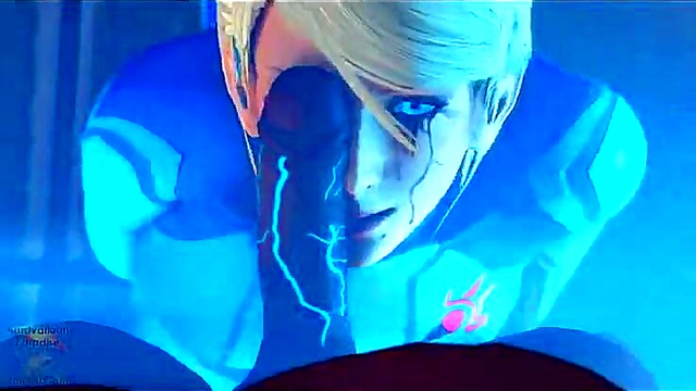 3D Samus Aran Gets Phazon Experiment With Cartoon Cock Action