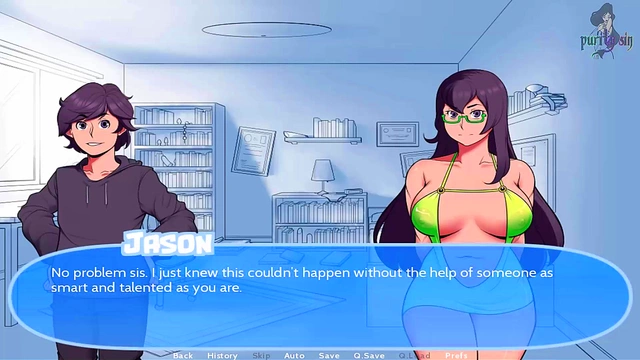 Hot MILF Dominates Snowy Orgy With Big Tits & Sexy Sluts In Anime Paradise