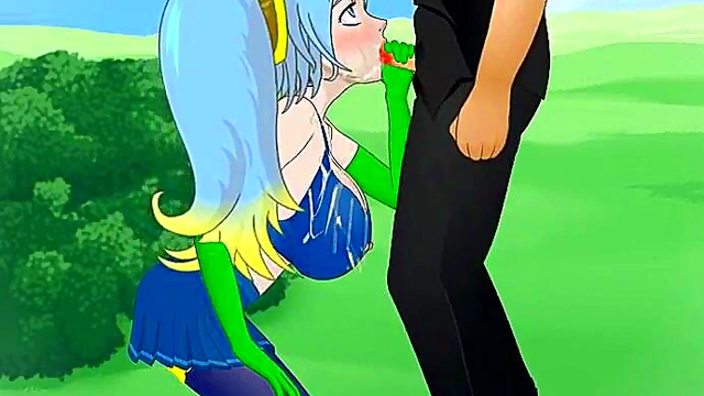 Big-Titted Arcade Sona Rides Cock in League of Legends Hentai Action