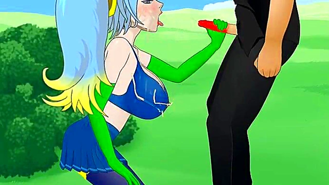 Big-Titted Arcade Sona Rides Cock in League of Legends Hentai Action