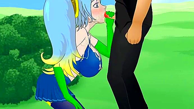 Big-Titted Arcade Sona Rides Cock in League of Legends Hentai Action