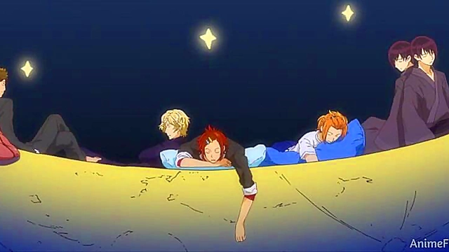 Horny Boys Seduce Each Other Before Bedtime in Anime Dakimakura Fantasy