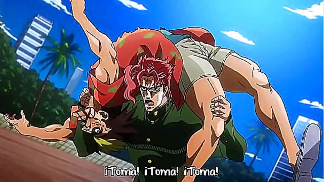 Jojo's Bizarre Adventure – Anime Couple Engages in Uncensored Passionate Encounter