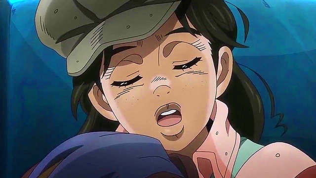 Jojo's Bizarre Adventure – Anime Couple Engages in Uncensored Passionate Encounter