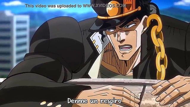 Jojo's Bizarre Adventure – Anime Couple Engages in Uncensored Passionate Encounter