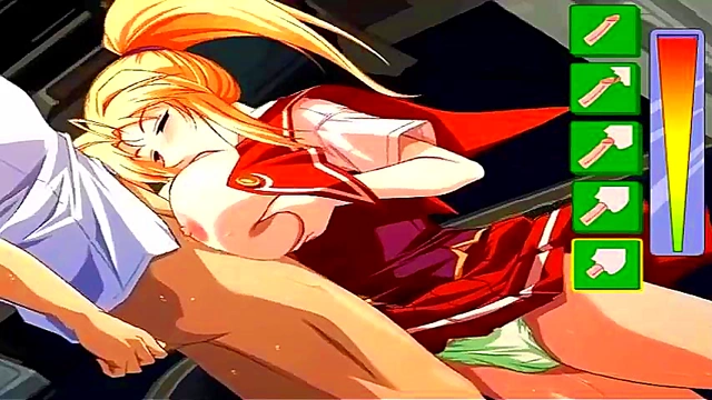 Big-Busted Anime Chick Gets Wild in Hentai Sex Game Adventure