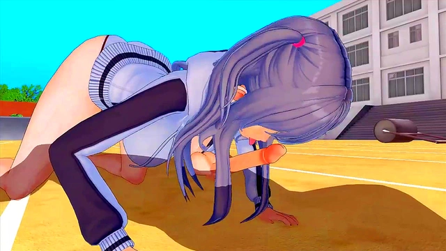 Horny 3D Hentai Beauty With Big Tits Rides Dick During Exercise Fantasy Orgasm