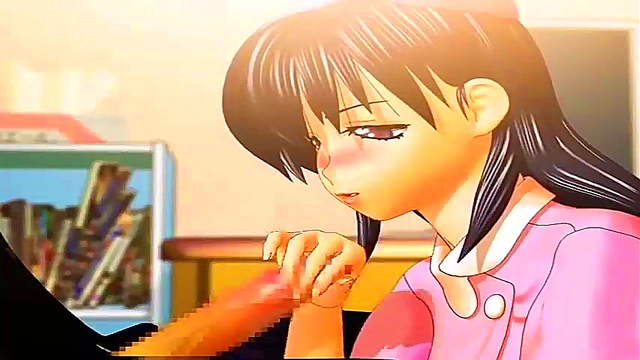 Hot Animated Nurse Gets Fucked Hard With Wet Pussy For Intense Orgasm