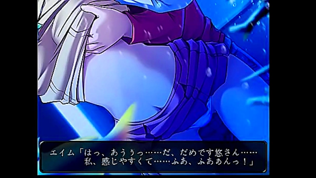 Teen Ayakashi H Scene – Anime Eroge Teen Takes It Hard In Hot Hentai Action