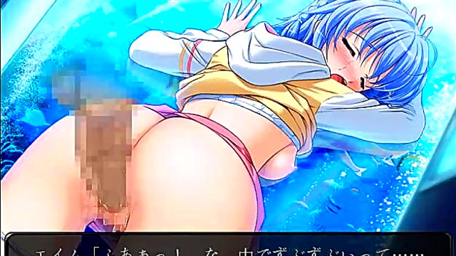 Teen Ayakashi H Scene – Anime Eroge Teen Takes It Hard In Hot Hentai Action