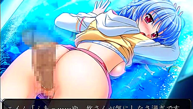 Teen Ayakashi H Scene – Anime Eroge Teen Takes It Hard In Hot Hentai Action