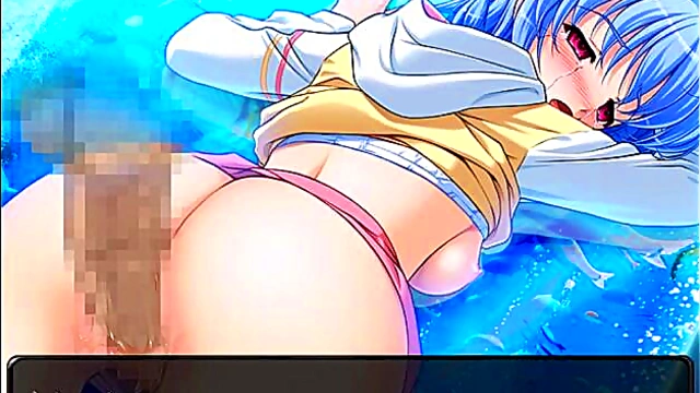 Teen Ayakashi H Scene – Anime Eroge Teen Takes It Hard In Hot Hentai Action