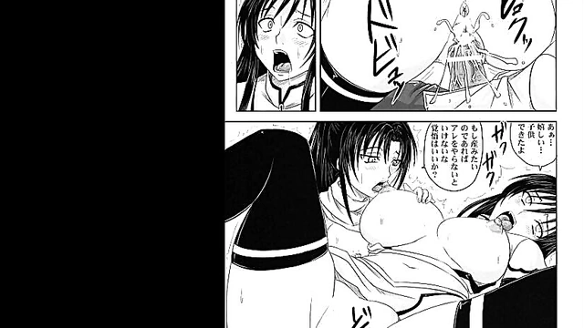 Pregnant Anime Babe Bondage Ahegao PMV With Rock Music & Piercings