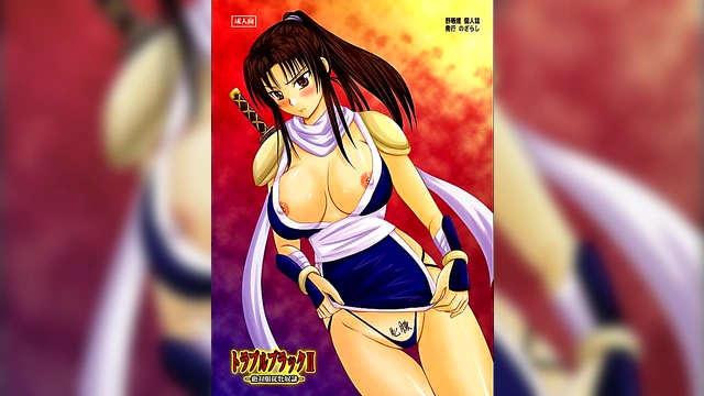 Pregnant Anime Babe Bondage Ahegao PMV With Rock Music & Piercings