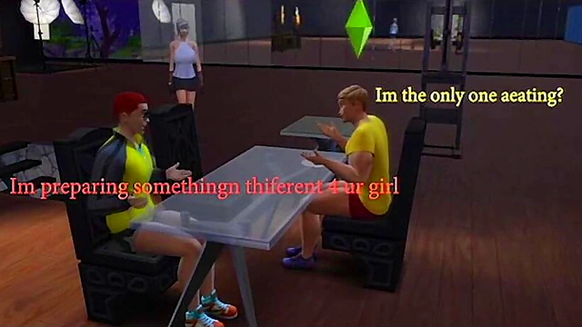 Horny Wife Gets Fucked by Her Husband's Pervert Boss in Sims 4 Hentai Scene