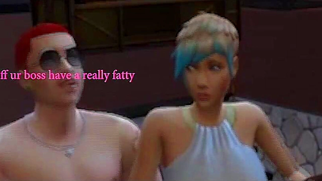 Horny Wife Gets Fucked by Her Husband's Pervert Boss in Sims 4 Hentai Scene