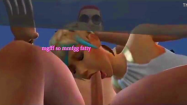 Horny Wife Gets Fucked by Her Husband's Pervert Boss in Sims 4 Hentai Scene