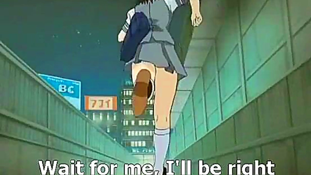 Perverted Chikan Pleases Cute Anime Girl On Train For Hot Public Sex Scene