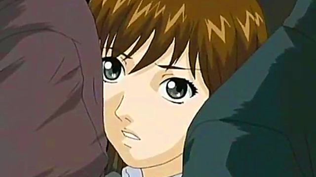 Perverted Chikan Pleases Cute Anime Girl On Train For Hot Public Sex Scene