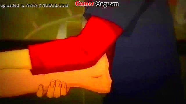 Sexy Teen Anime Girl Dances Seductively for Busty Japanese Manga Orgasm Feast