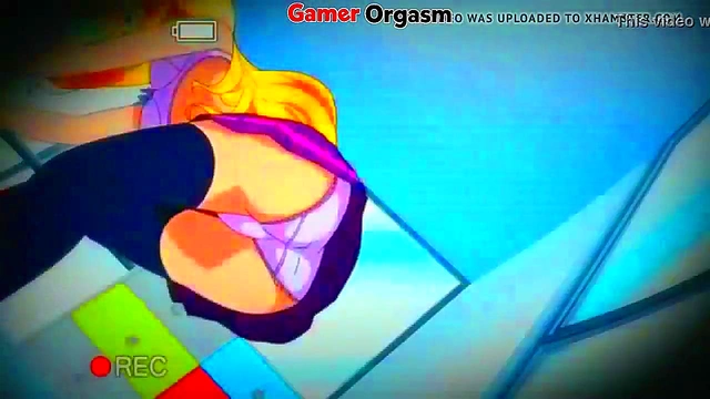 Sexy Teen Anime Girl Dances Seductively for Busty Japanese Manga Orgasm Feast