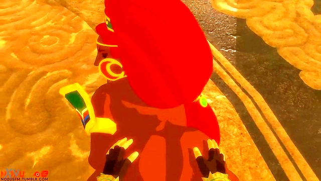 Link & Urbosa Engage in Erotic 3D Anime Action With Monster Elements