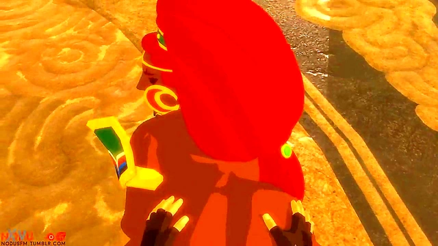 Link & Urbosa Engage in Erotic 3D Anime Action With Monster Elements